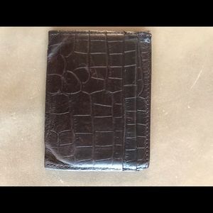 Mulberry moc croc card holder
